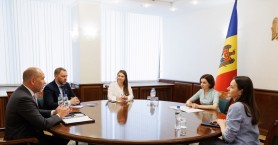Maia Sandu s-a întâlnit cu Paul Grod, Preşedintele Congresului Mondial al Ucrainenilor